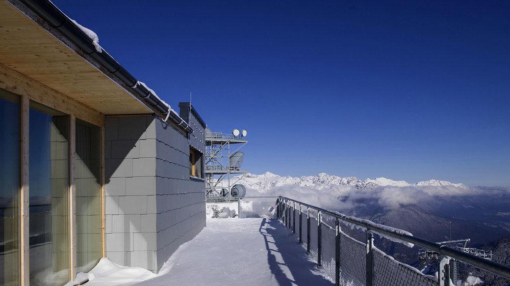 Venet Gipfelhuette Hotel Zams Exterior photo