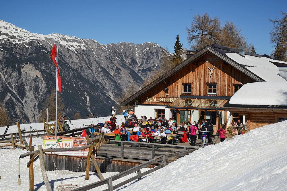 Venet Gipfelhuette Hotel Zams Exterior photo