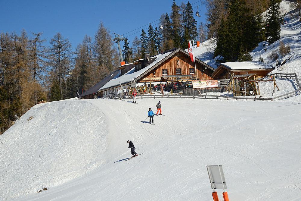 Venet Gipfelhuette Hotel Zams Exterior photo